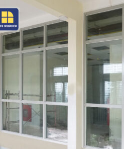 Vách kính mặt dựng chống cháy